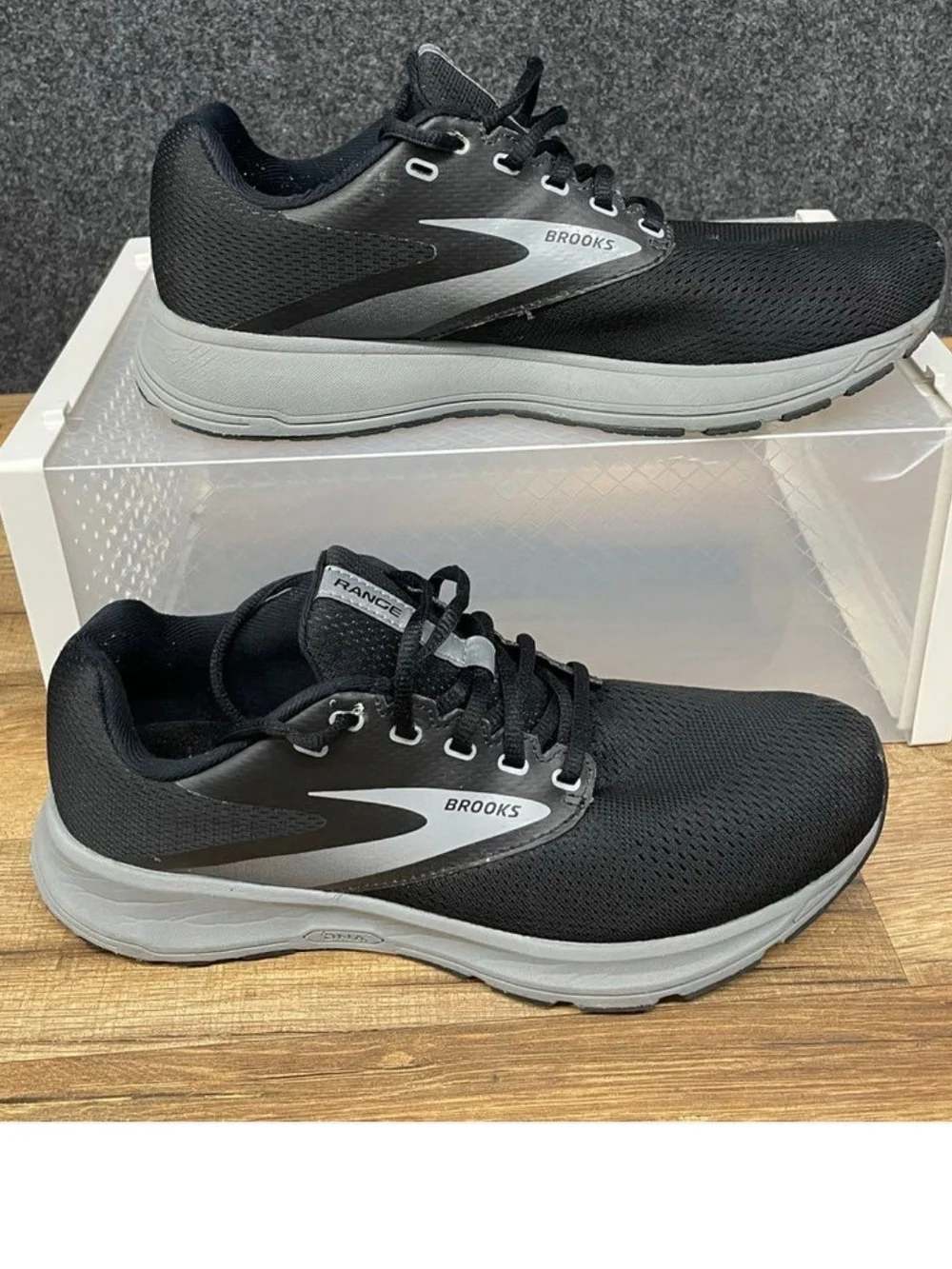 Brooks Brooks Range Running Shoes Black/Ebony/Grey Size 8 (EU 41, UK 7) Medium
